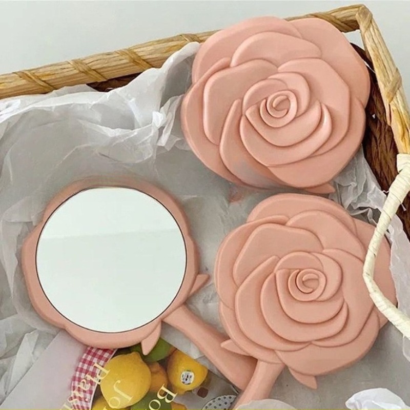 Beauty Flower Makeup - Портативное женское зеркало для макияжа в