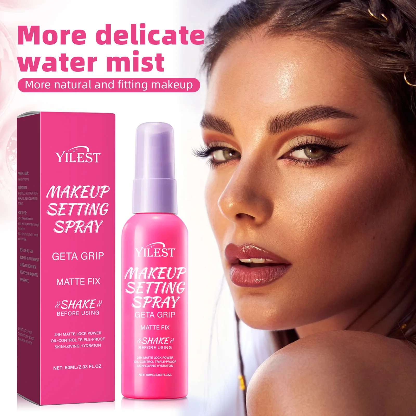 Makeup Fixing Mist - Матовый водостойкий спрей для фиксации макияжа,
