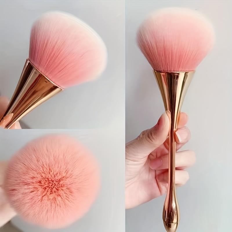 Beauty Flower Makeup - Кисть для макияжа с розовым золотым