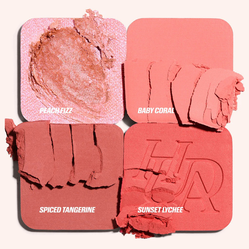 Beauty Makeup Filter - Набор косметических румян и кистей 4-в-1