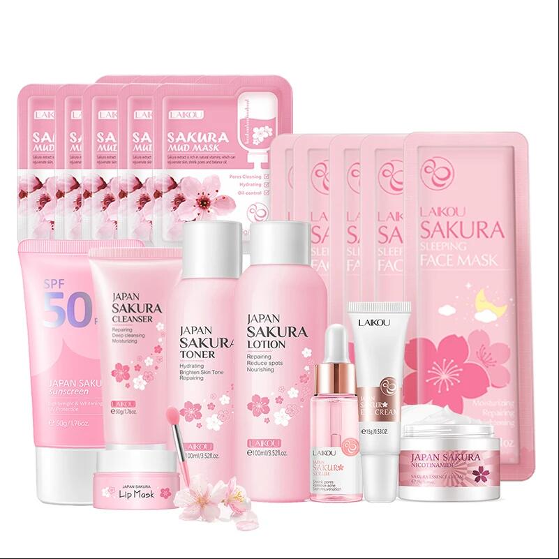 Beauty Makeup Cream - Японский очиститель для лица Сакура, корейская
