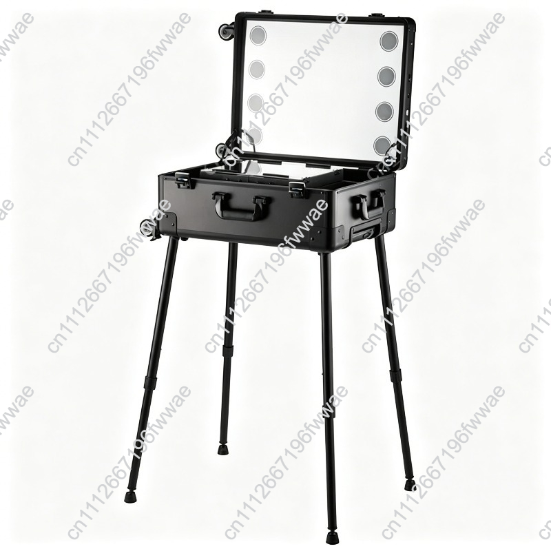 Beauty Makeup Trolley - Профессиональный кейс для макияжа с подсветкой