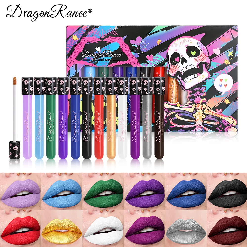 Beauty Vampire Makeup - Матовая глазурь для губ, 12 цветов,
