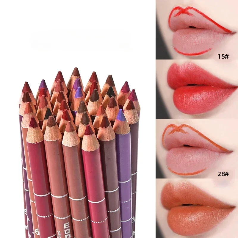 Beauty Flower Makeup - Цветной карандаш для губ Черная роза