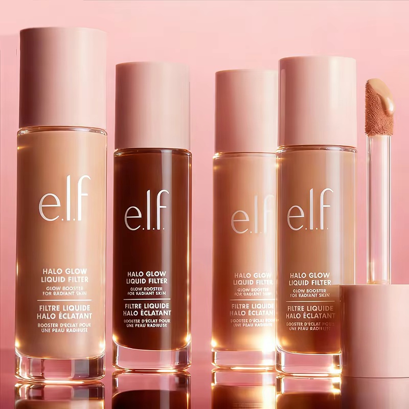Beauty Makeup Filter - Жидкая тональная основа ELF Halo Glow