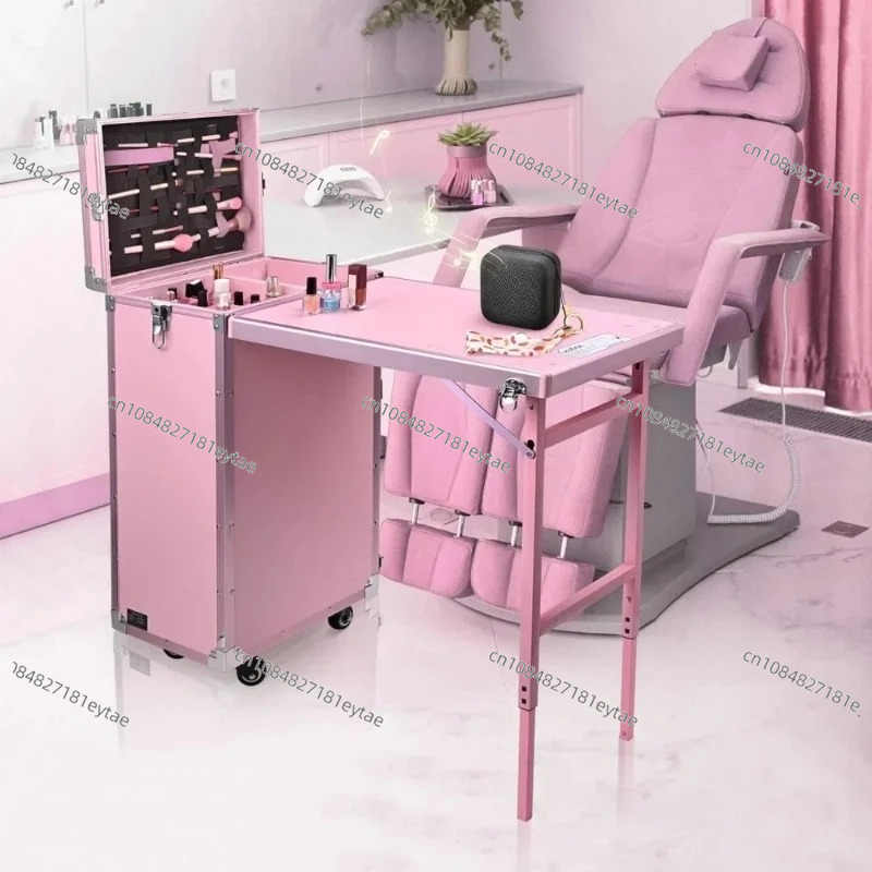 Маникюрный стол, складной стол – обзор и цена Beauty Makeup Trolley