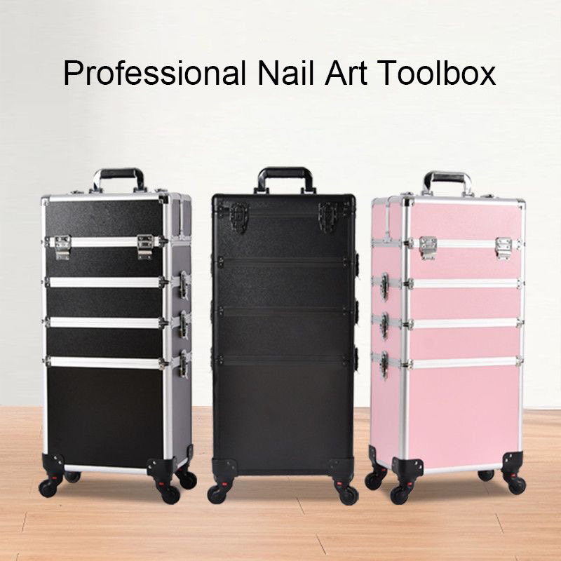 Профессиональный 2/3/4-слойный – обзор и цена Beauty Makeup Trolley