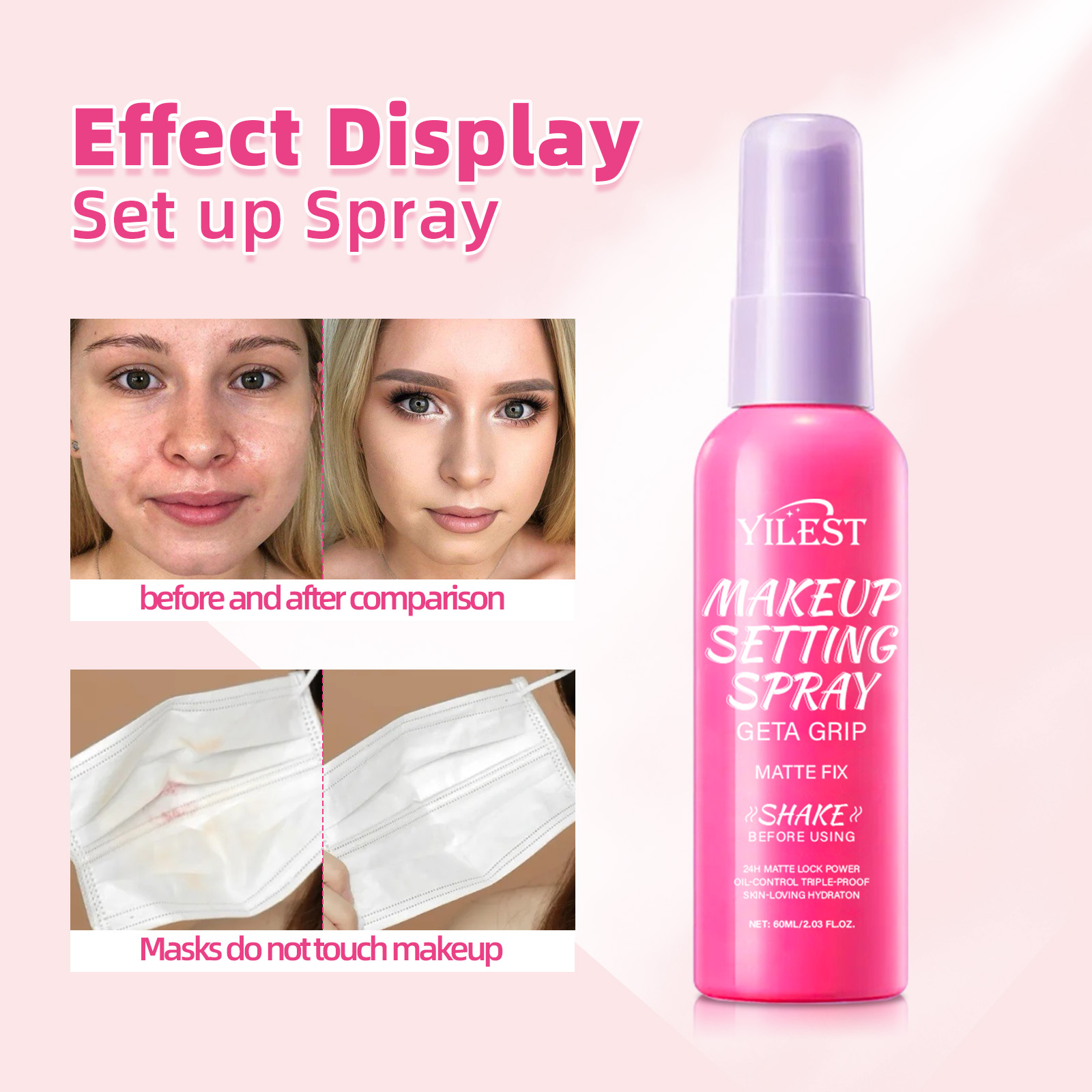 Матовый водостойкий спрей для  – обзор и цена Makeup Fixing Mist