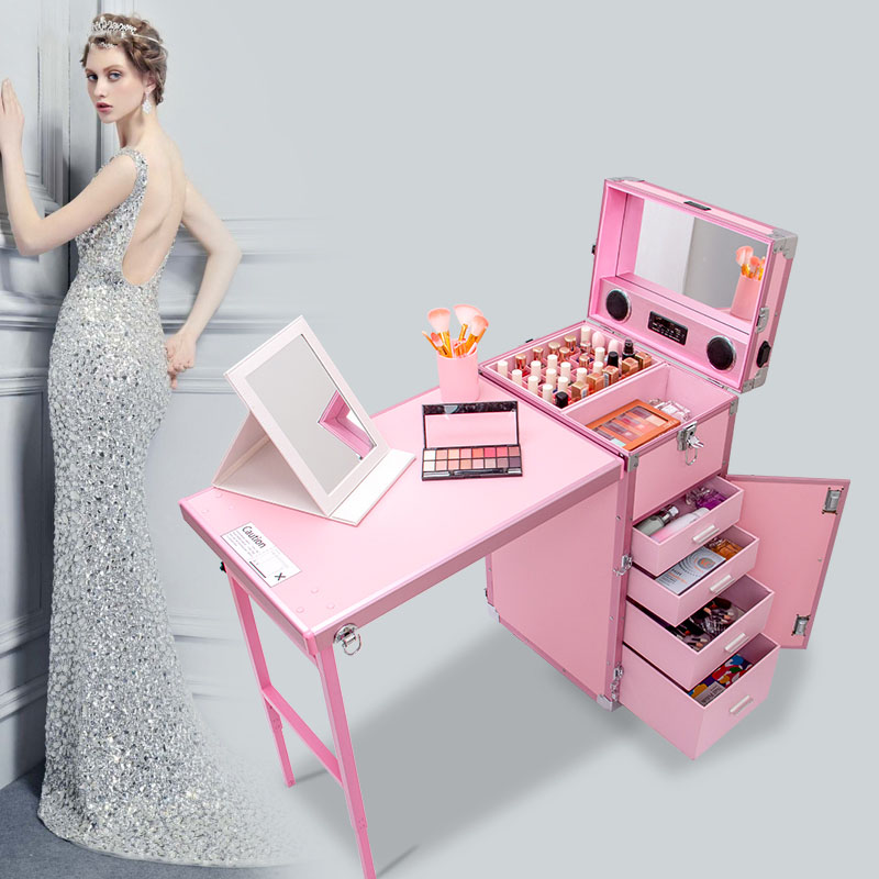 Профессиональный кейс для маки – обзор и цена Beauty Makeup Trolley
