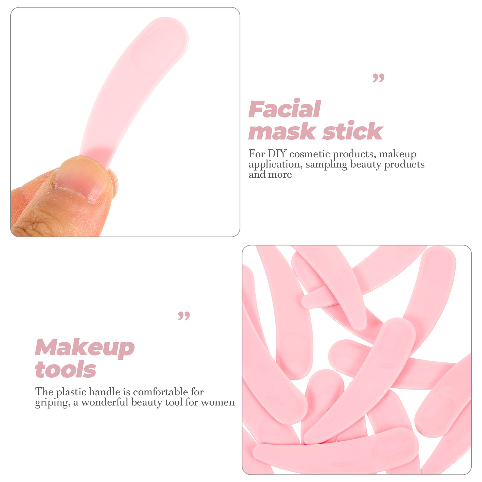 50 шт. пластиковых лопаток для – обзор и цена Beauty Makeup Cream